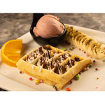 Waffle With Ice Cream